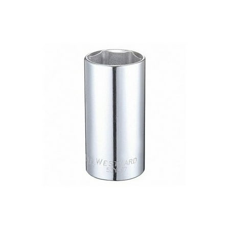 

Westward Socket Steel Chrome 1 1/4 in 53YU97