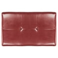 thumbnail image 4 of SAFAVIEH Maiden Tufted Storage Bench Sm Red, 4 of 7