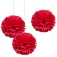 thumbnail image 2 of 12 bolas de flores de papel rosa., 2 of 6