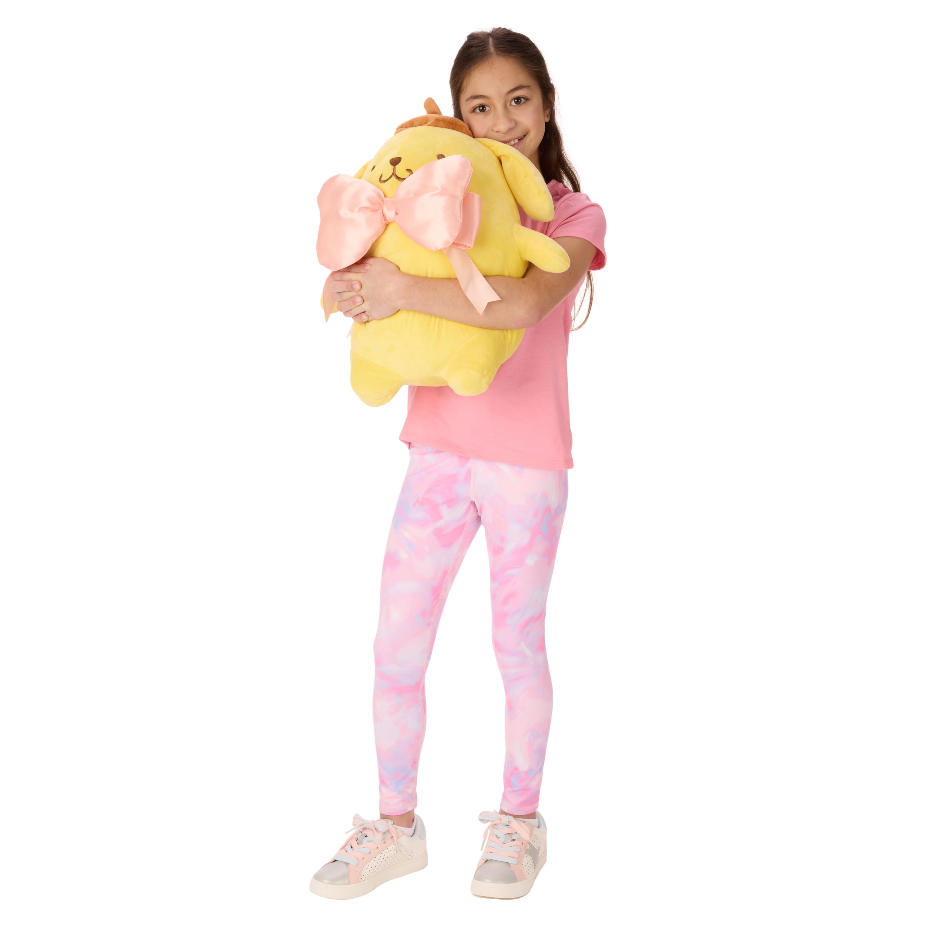 Pompompurin Kids Bedding Plush Cuddle and Decorative Pillow Buddy, Sanrio