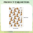 thumbnail image 4 of Easygdp German Shepherd Dog Golf Towel 24x16in for Men and Women with Carabiner Clip for Easy Attachment, 4 of 8