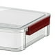 thumbnail image 5 of A4 Caja de Almacenamiento Transparente Portátil de Plástico Documento de Papelería Caja de Almacenamiento de Joyería Escuela Hogar Suministros de Oficina Claret, 5 of 5