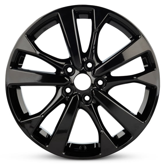 For 2017-2018 Nissan Altima 18 Inch Gloss Black Rim - OE Direct Replacement - Road Ready Car Wheel