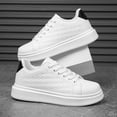 thumbnail image 4 of Men'S Stylish Athletic Shoes, Casual Street Style, Solid Color,  Ideal for Running, Hiking, And Everyday Wear Suitable for All Seasons, Low-Top, Round Toe, Lace-Up,, 4 of 8