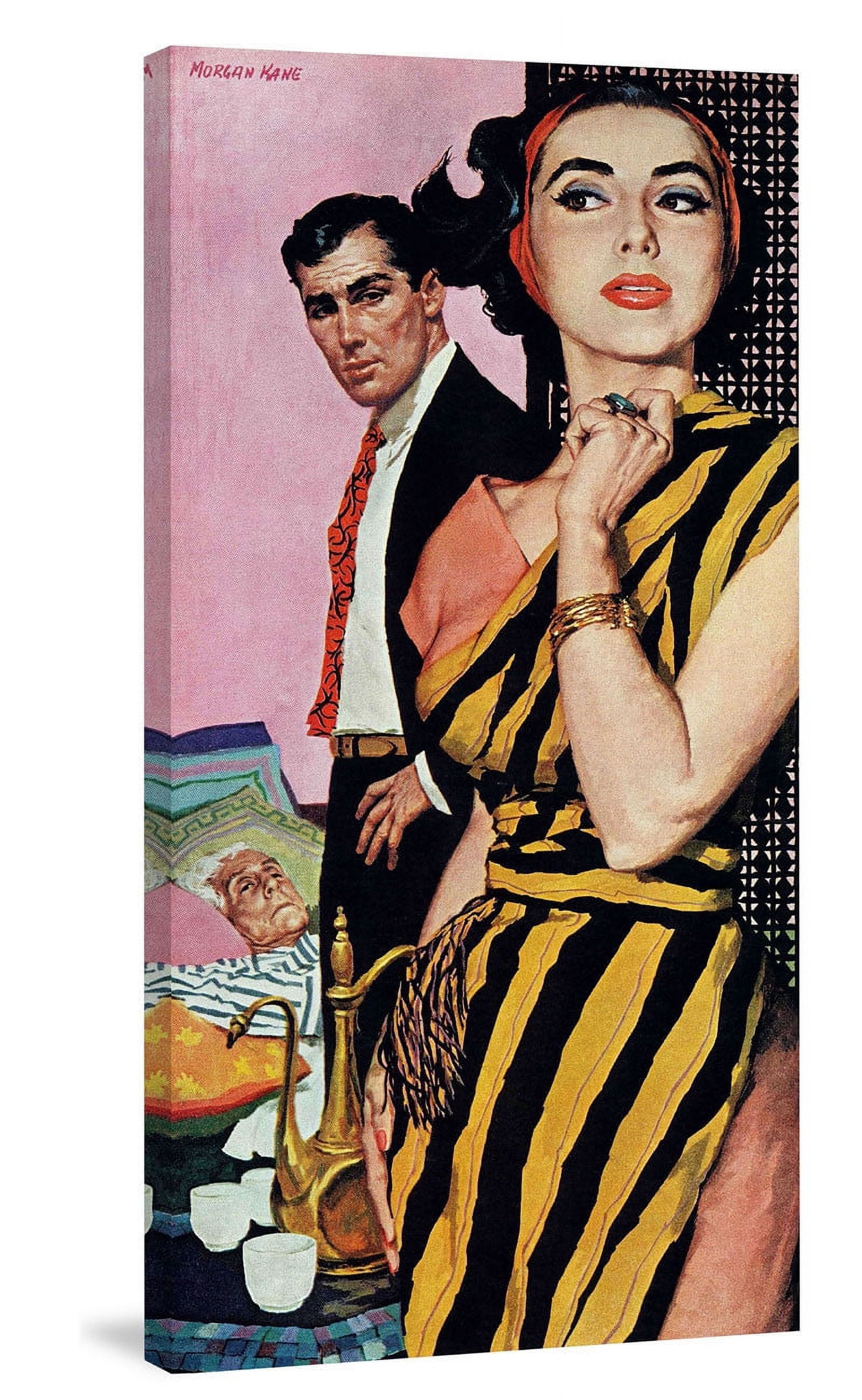 Marmont Hill Inc Marmont Hill - Marry for Love Painting Print on Canvas - Multi-color