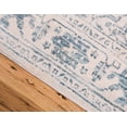 thumbnail image 5 of Unique Loom Fremont Paris Rug Beige/Navy Blue 2' 2" x 3' Floral Farmhouse Perfect For Living Room Bed Room Dining Room Office, 5 of 6