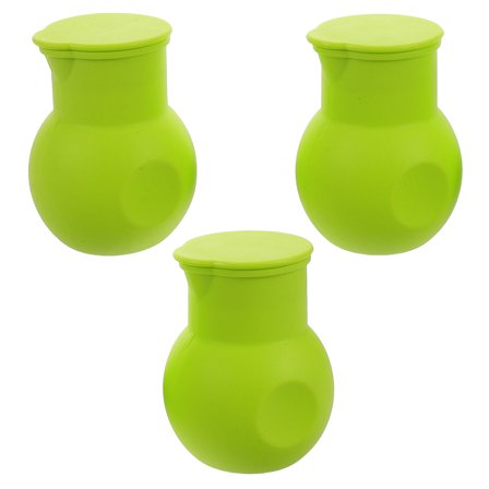 MLINS 3pcs Baking And Dipping Tools Silicone Melting Pots For Chocolate And Butter For Diy Microwave Butter Melter For Candy Sauce