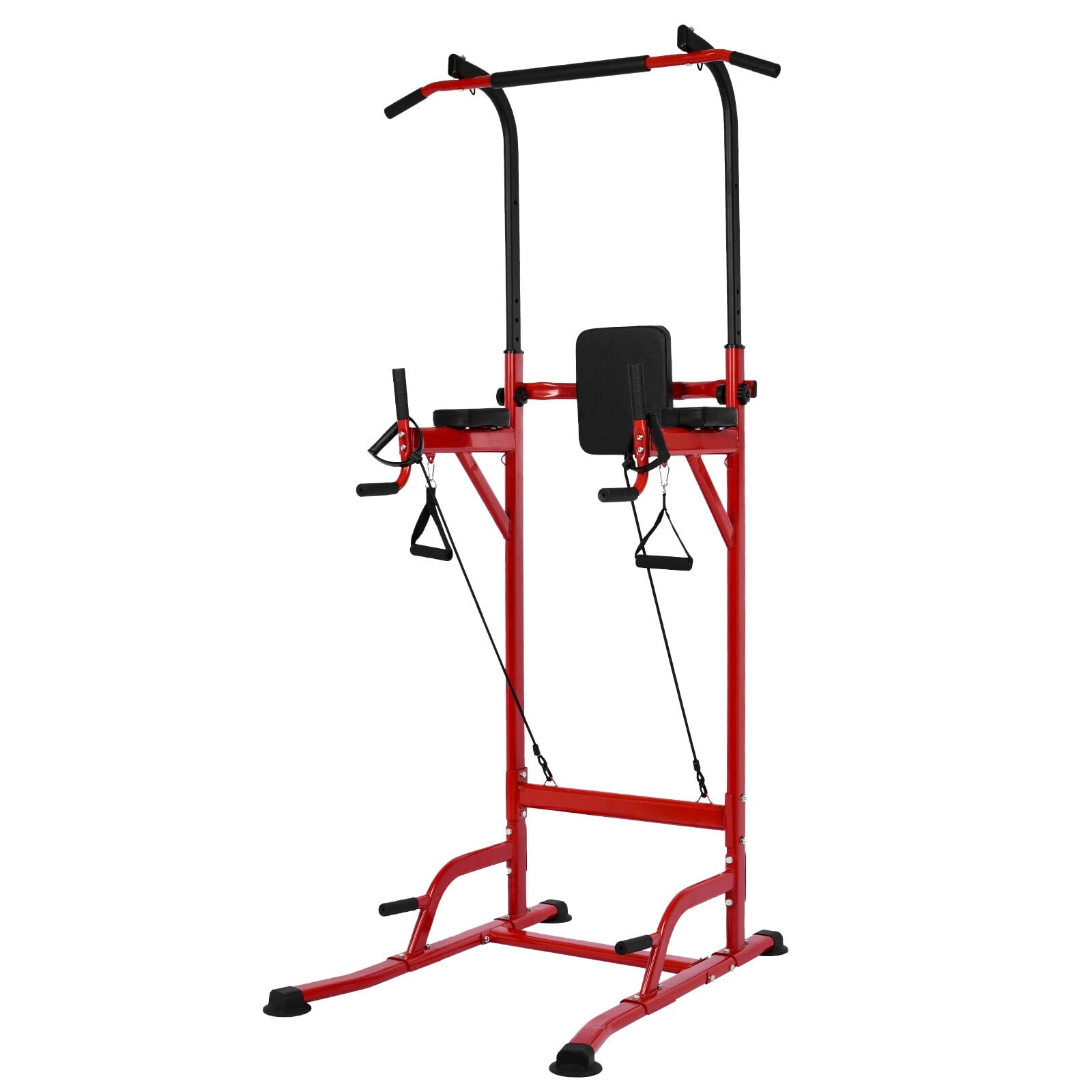 Power Tower Height Tilt Stand Dip Station Chin Up Bar Workout Dip Stand