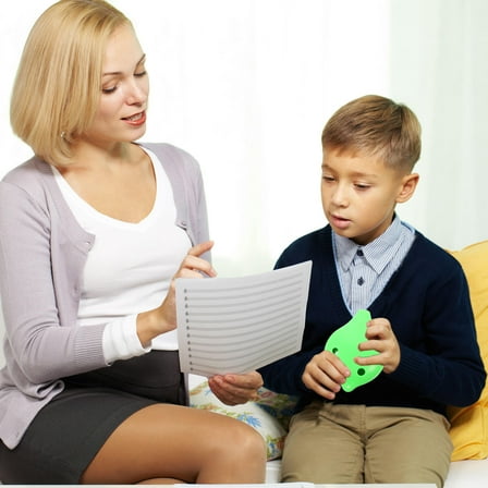 WHAMVOX Instrument 6 Hole Ocarina Ocarina for Beginners Child 8x11x4cm Green