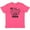 Vintage Hot Pink, variant on Inktastic My Best Friend is My Papa with Hearts Youth T-Shirt