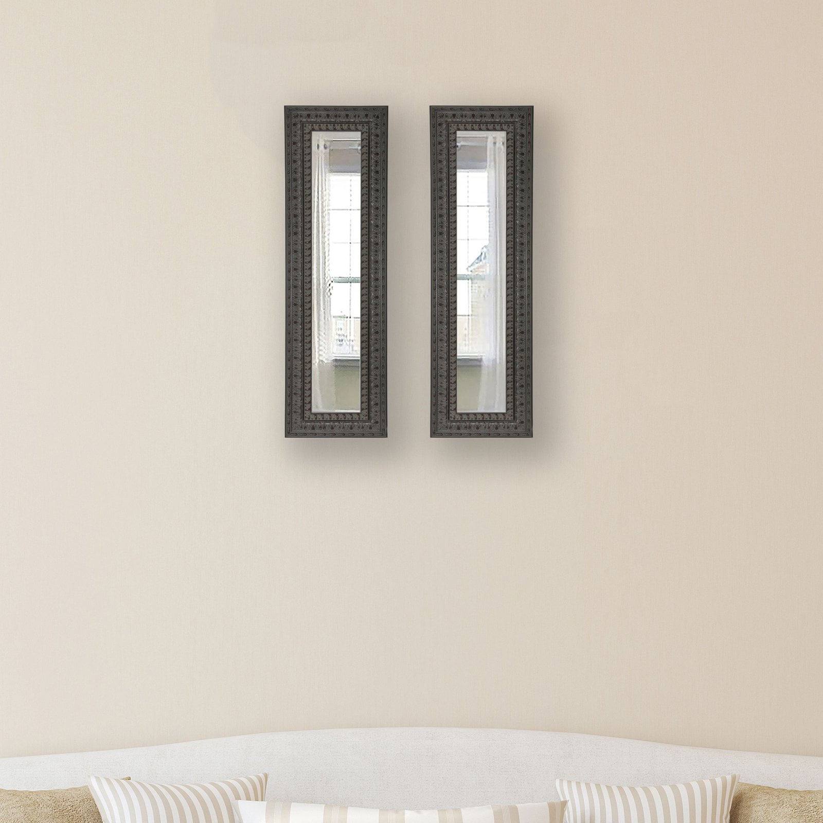 Rayne Mirrors Molly Dawn Dark Embellished Wall Mirror