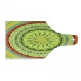 thumbnail image 1 of Southwestern Cutting Board, Wild West Cowboy Themed Mandala Design Colorful Circles Bull Horns Saguaro, Tempered Glass Cutting and Serving Board, Wine Bottle Shape, Multicolor, by Ambesonne, 1 of 1