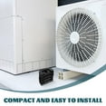 thumbnail image 3 of SKISUNO 4Ud Almohadillas De Goma Para Aire Acondicionado Con Reducción De Vibración Y Ruido Color Negro, 3 of 8
