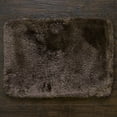 Bath Rug, Non Skid Back, Soft Faux Fur St. Lucia Prima 17" x 24"