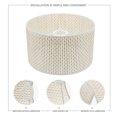 thumbnail image 3 of Miangastore 1Pc Home E27 Modern Style Imitation Rattan Woven Lampshade Desk Lamp Shade Beige, 3 of 9
