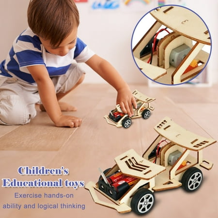Toys for Boys Age 8-12 Remote Control Car Kits for Kids 8-10 Wooden 3D Puzzles Science Projects Building Model Puzzle Toys DIY Toy Sets Elevator Educational Toys Birthday Gifts for Boys Girls