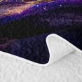 thumbnail image 5 of Feelyou Moon Stars Dragon Twin Quilt Set for Boys, Glitter Magical Animal Twin Coverlet Set, Navy, 2 Pieces, 5 of 7