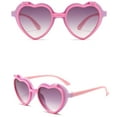 thumbnail image 4 of Frwgonr Kids Heart Boys Girls Sunglasses UV Protection for Teen Party Beach Shades Purple, Size 2T-12, 4 of 4