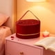 thumbnail image 5 of Caja De Regalo De Fibra De Poliéster 1 pc Velvet Hand Gift Box Polyester Claret Holiday Candy Packaging Box for Wedding Souvenir Festival Gifts 6.49x4.44x4.05" JASKFLY, 5 of 8