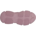 thumbnail image 4 of Steve Madden Possession Dusty Pink Lace Up Boyfriend Chunky Platform Sneakers, 4 of 6
