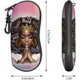 thumbnail image 4 of Travel Sunglasses Case with Clip, Portable Glasses Pouch Zipper Eyeglass Bag, Lightweight Soft Holder for Men Women Kids, Versatile Design, 7.5 x 3.5 x Style32, 4 of 6