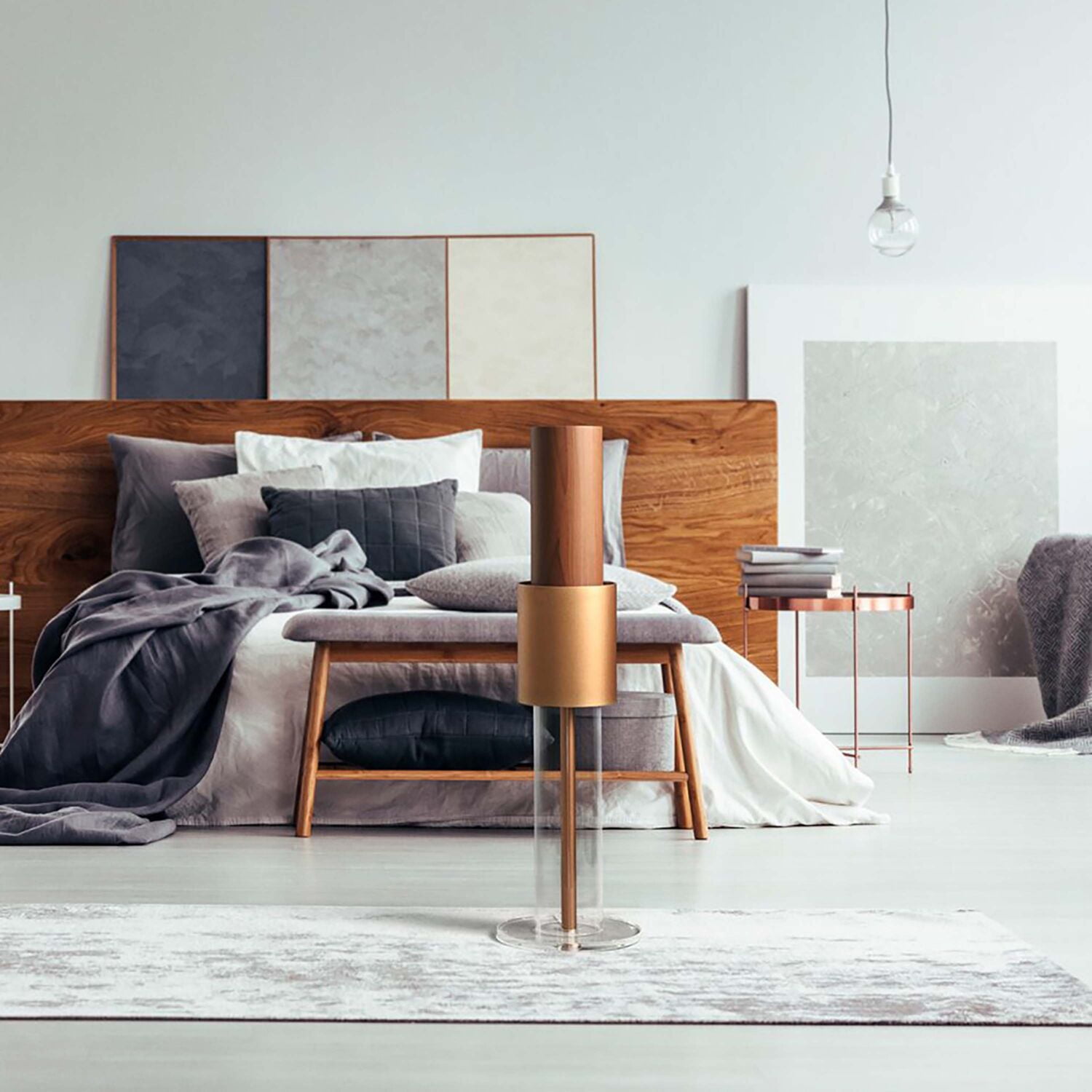 ライトエアー IonFlow 50 シグニチャー LightAir IonFlow Signature Air Purifier in Bronze, LASBRZ1