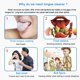 thumbnail image 2 of Limpiador raspador de lengua, barredora 100% libre de BPA para un cuidado bucal saludable y niños adultos, fácil de usar, ayuda a combatir el mal aliento, 2 of 6