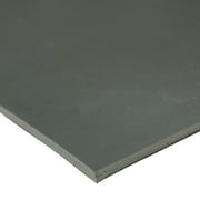 Rubber-Cal Styrene-Butadiene Rubber Sheet - 0.187" Thick x 4" Width x 36" Length - Gray