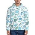 thumbnail image 2 of Sea Starfish Conch Shell Hoodie Men Unisex 3d Fleece Hooded Sweatshirt X-Large, 2 of 7
