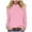 Pink, variant on felwors Mock Neck Tops for Women Long Sleeve Basic Cute Fall Shirts Dressy Casual Lightweight Work Blouse Undershirt Pink, XL