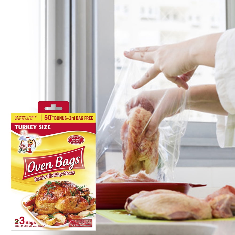  12Counts Oven Bags Turkey Size, Large Size Turkey Oven