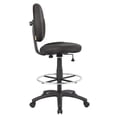 thumbnail image 6 of Scranton & Co 26.5'' Fabric Adjustable Seat Drafting Stool in Black, 6 of 8