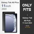 thumbnail image 5 of KOMI Étui pour Samsung Galaxy Tab A9 Plus 2023, Étui Rigide Mince avec Support, Couverture Intelligente de Protection avec Fonction de Mise en Veille/réveil Automatique pour Samsung Galaxy Tab A9 + Tablette 10,9 Pouces, Bleu Foncé, 5 of 5