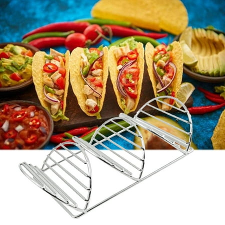 

3-layer Rack Position 304 Stainless Steel Pancake Holderss Corn Chicken Roll Holderss Taco Holderss Holderss V-shaped Taco Pancake Holderss for Home Lightning Deals of Today