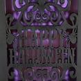 thumbnail image 5 of Northlight LED Lighted Bats "Happy Halloween" Candle Lantern - 11", 5 of 6