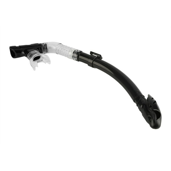 Snorkel completamente seco NikouMX con Boquilla de silicona suave y tubo de PVC naranja
