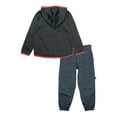 thumbnail image 2 of Reebok Toddler Boy Active Fleece Pullover Hoodie and Jogger Pant Outfit Set, 2-Piece, Sizes 12M-5T, 2 of 6