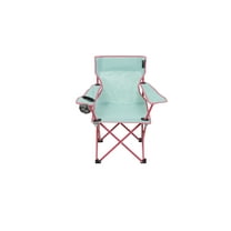 Ozark Trail Quad Camp Chair with Cupholder for Kids, Green