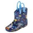 thumbnail image 1 of Djtdsds Bottes Filles Chaussures de Pluie Chaussures pour Enfants Design Floral Mignon Bottes de Pluie Durables et Stylées pour Filles pour Activités de Plein Air et Taille : 3,5-4 Ans, 1 of 5