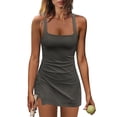 thumbnail image 1 of Vestido deportivo Nirovien para mujer, mameluco con pantalones cortos integrados, 1 of 6