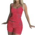 thumbnail image 7 of Zorckvet Printed Pajamas for Women Soft 2 Piece Nightwear Slim Sleeveless Cozy Womens Pajamas Set, 7 of 7