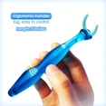 thumbnail image 3 of T.Smile NoFuss Dental Flosser Kit Long Handle 100 Refills Fluoride Free, 3 of 5