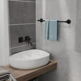 thumbnail image 4 of 18-inch Wall Mounted Towel Bar for Kitchen and Bathroom, Matte Black, by Fixsen, 4 of 8