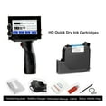 thumbnail image 1 of Printer Jet, 25.4mm One-inch Handheld Inkjet Printer Portable Production Date LOGO Coding Machine Small Packaging Box Printing Permanent Ink ,Fast Printing, 1 of 7