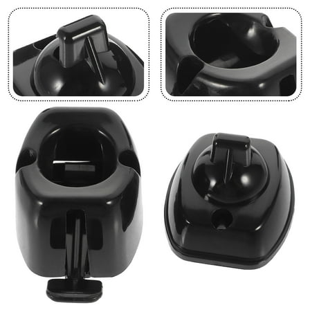 Hytrove Rv Travel Door Latch Holder Black 1Set