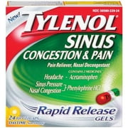 McNeil Tylenol Sinus Congestion & Pain, 24 ea