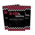 thumbnail image 1 of Darling Souvenir Black Birthday Invitation Card Printable Elegant Fill or Write In Blank Party Invites 28 Pcs 5 x 7 Inches, 1 of 5