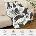 thumbnail image 3 of Sloth Gifts, Sloth Blanket for Women Girls Boys 40"X50", Cute Soft Fleece Blanket Warm Flannel Kids Adults Lap Cozy Throw Blanket for Sofa Couch Bed Quilt, 3 of 6