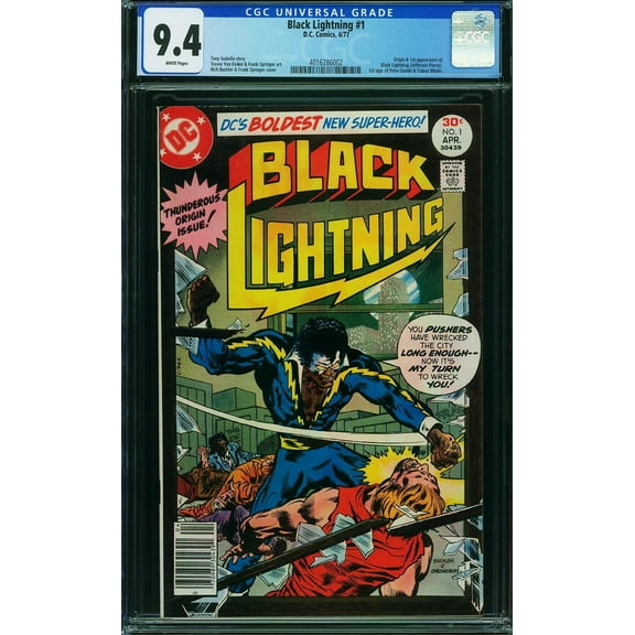 Black Lightning #1 - CGC 9.4 Comic Book