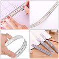 thumbnail image 2 of EeaseCA 9Pcs Rulers Short Scale Rulers Measuring Rulers Steel Rulers Office Student Stationery, 2 of 8